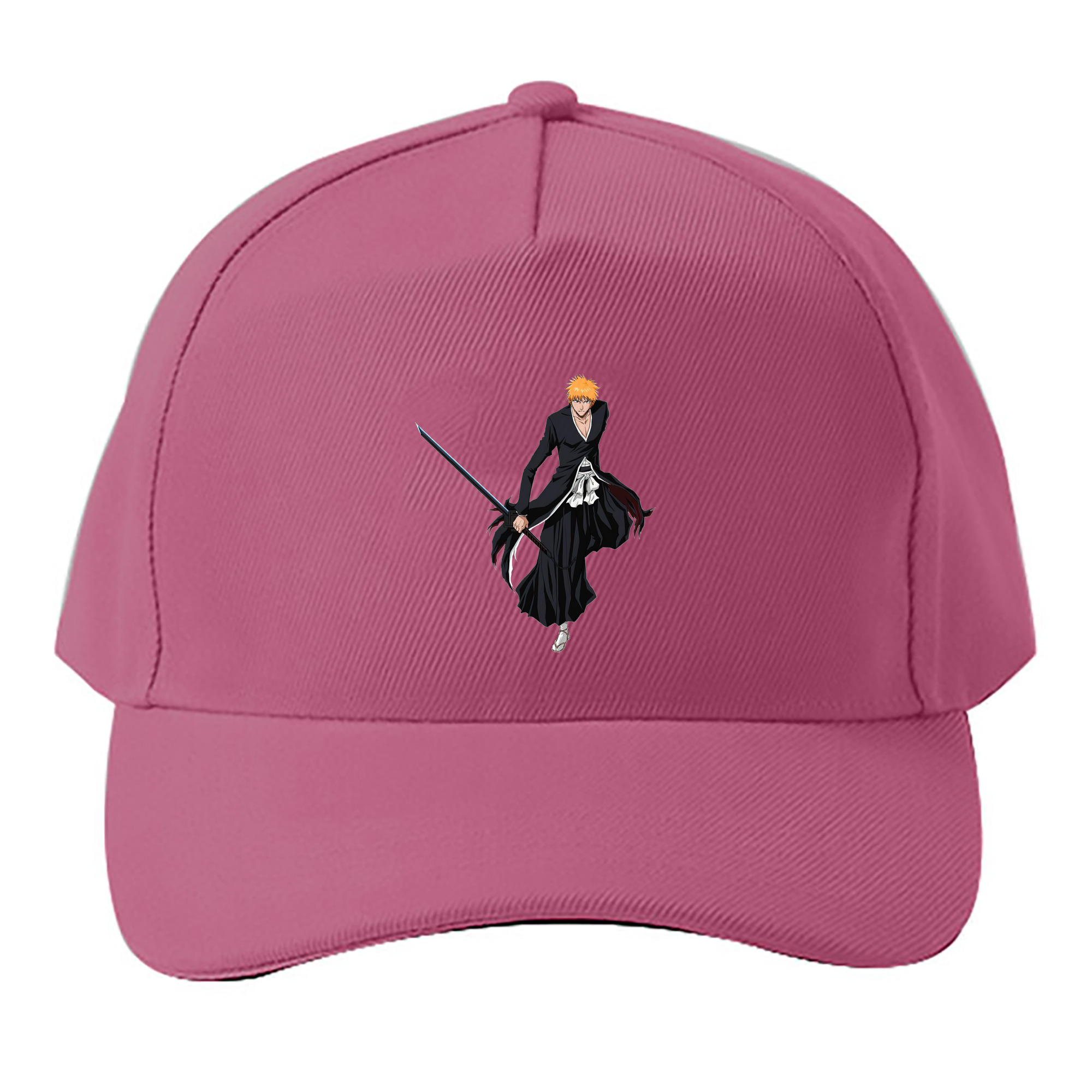 （画像用） ブリーチ 黒崎一護（くろさき いちご）BLEACH Kurosaki Ichigo ベースボールキャップ 綿100％ 男女兼用 帽子 スポーツ